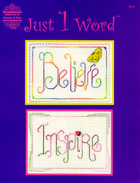 Believe/Inspire (1 Word) by Designs By Gloria & Pa 03-2296