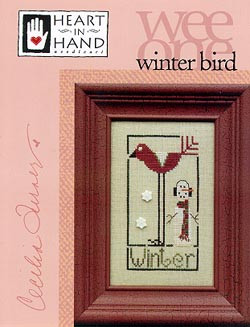 Winter Bird (Wee One) Heart In Hand NeedleArt  03-1206