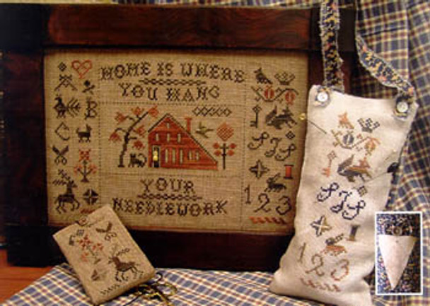 Home Is Where You Hang Your Needlework by Homespun Elegance Ltd 08-2097