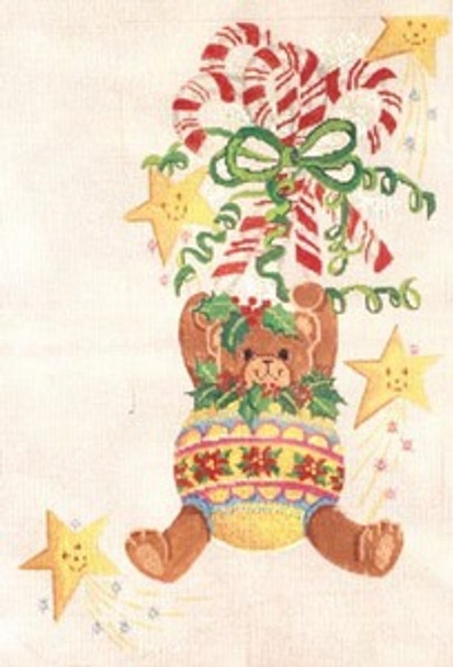 4048 Bears/Ornaments S 13 Mesh 17x12 Treglown Designs