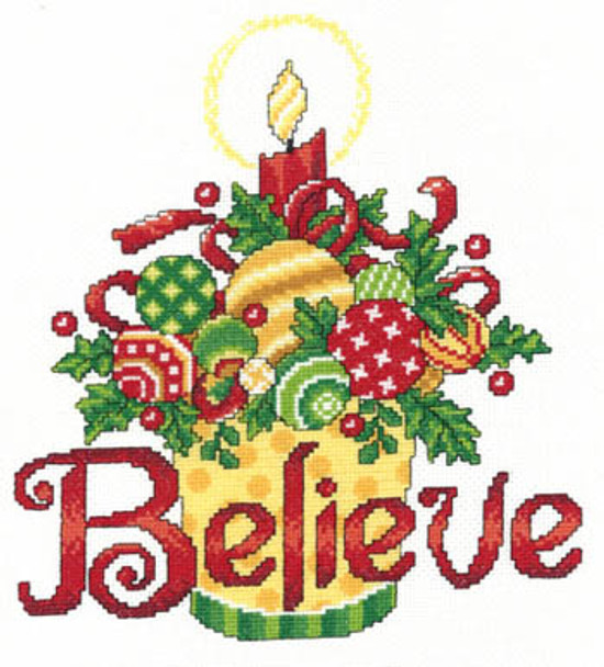 Believe Ornaments  122w x 137h Imaginating 15-2394