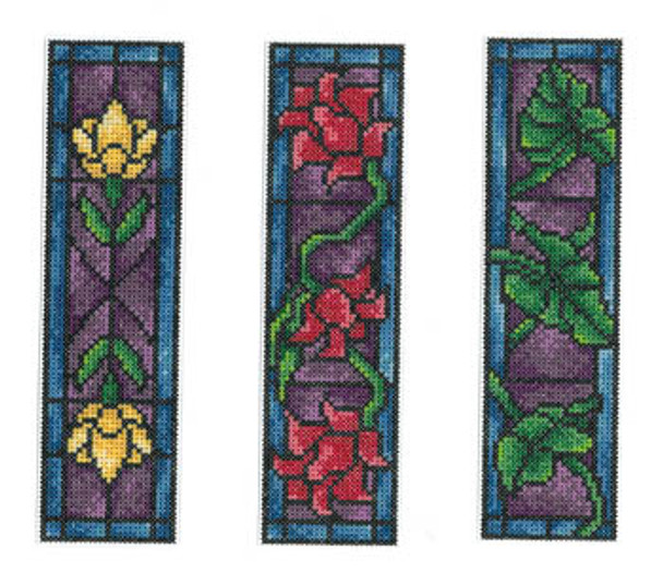 Stained Glass Bookmarks 27 x 102 each Imaginating 12-1346