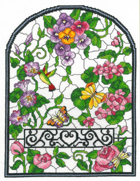 Summer Stained Glass 138 x 183 Imaginating 13-1568