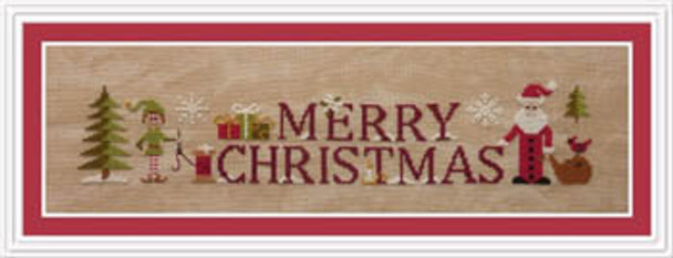 Simply Merry Christmas 214W x 45H Jardin Prive' 18-2623