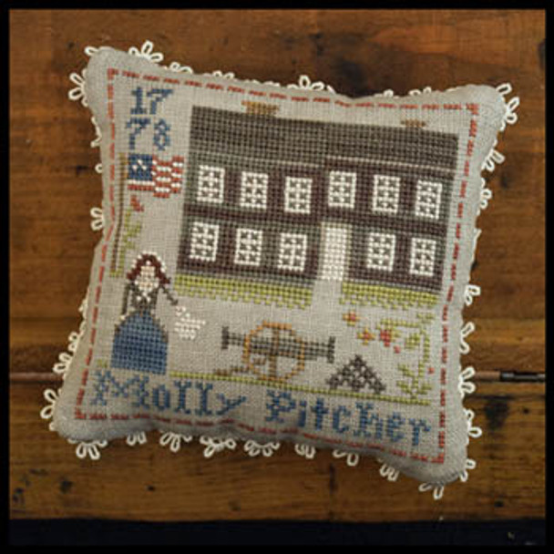 Early American - Molly Pitcher 69 x 69 Little House Needleworks 17-2268