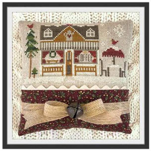 Hometown Holiday Coffee Shop 84w x 48h Little House Needleworks 18-1804