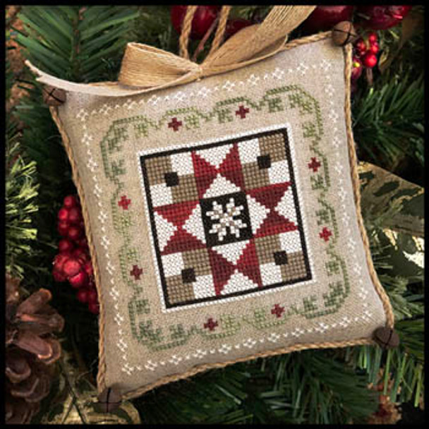 Farmhouse Christmas 5 - Grandma's Quilt 63 x 63 Little House Needleworks 18-1886