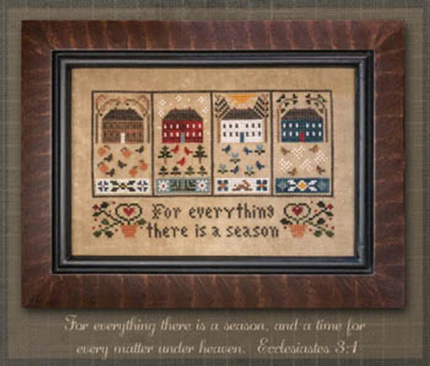 Four Seasons 117w x 70h Little House Needleworks 19-1001