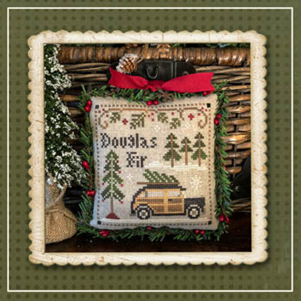 Jack Frost's Tree Farm 2 - Douglas Fir 59 x 59 Little House Needleworks  19-1433