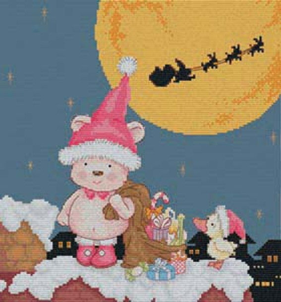 Santa Teddy Kit by PINN Stitch/Art & Technology Co. Ltd. PINN41-H