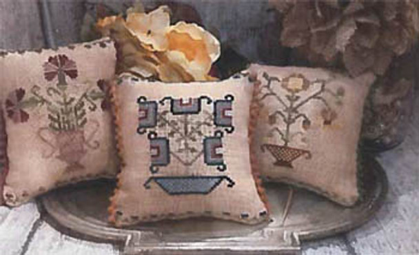 Flowers Pot Pillows by Mani Di Donna  MDD-FPP DD 18-1442 YT