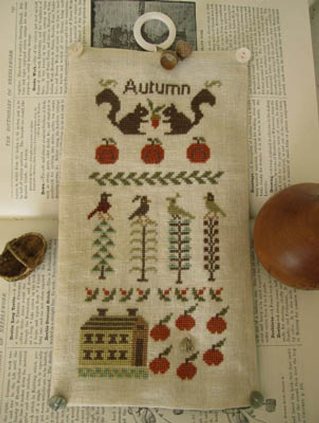 Autumn Band Sampler 70W x 140H Nikyscreations 18-2520 YT