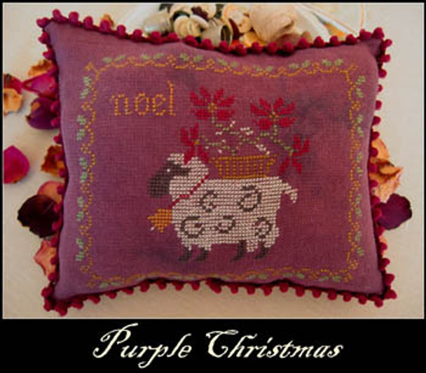 Purple Christmas 91 x 72 Nikyscreations 16-2118 YT