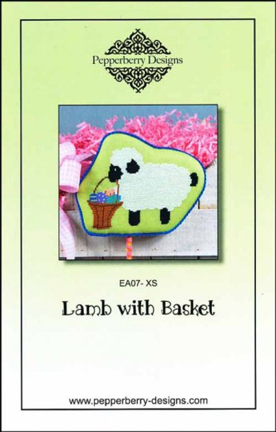 Lamb With Basket 65W x 81H Pepperberry Designs YT