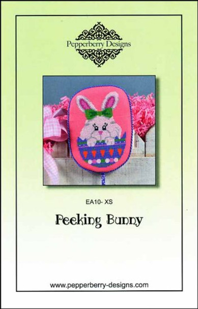 Peeking Bunny 57W x 85H Pepperberry Designs YT