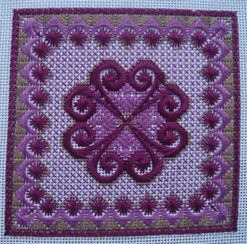 Canvaswork Square #5 by Works By ABC 18-2673