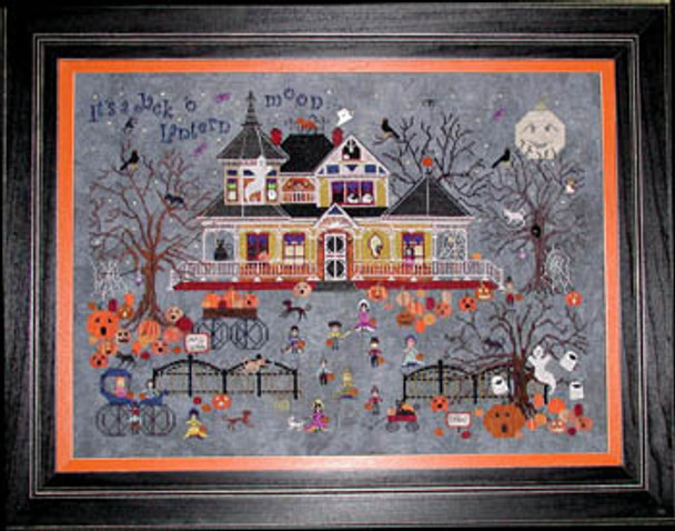 Seedy Pumpkin Cottage 338w x 237h Praiseworthy Stitches 15-2129