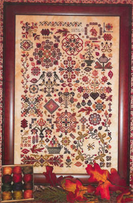 Autumn Quakers 170 x 270 Rosewood Manor Designs 14-1404