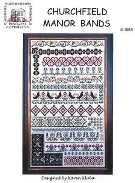 Churchfield Manor Sampler 239 x 397 by Rosewood Manor Designs 19-1182 YT