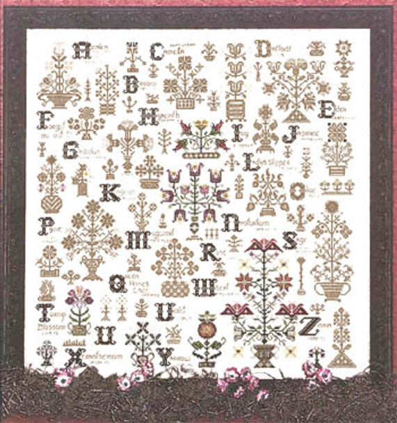 Language Of The Flowers  258 x 258 Rosewood Manor Designs 09-1741