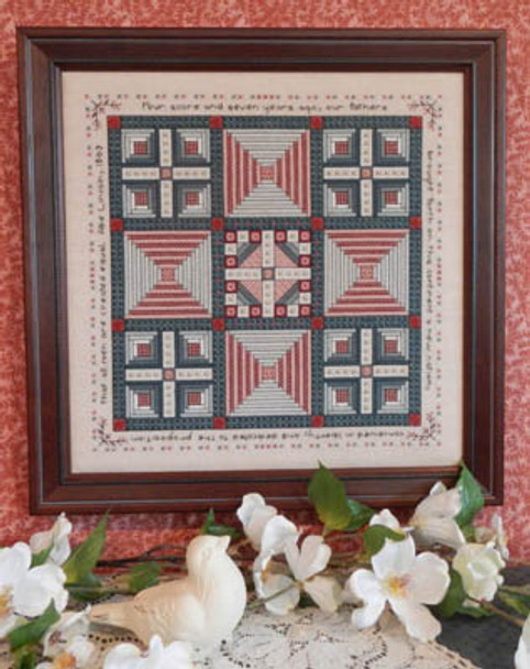 YT Abe & Mary Lincoln’s Quilt Sampler  180 x 180 Rosewood Manor Designs