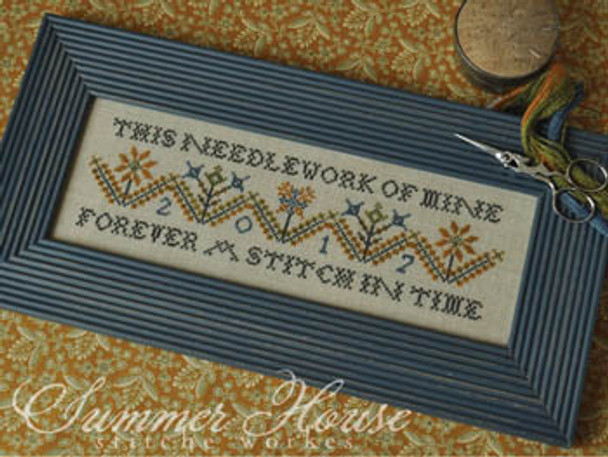 YT Forever In Stitches 159W x 45H Summer House Stitche Workes