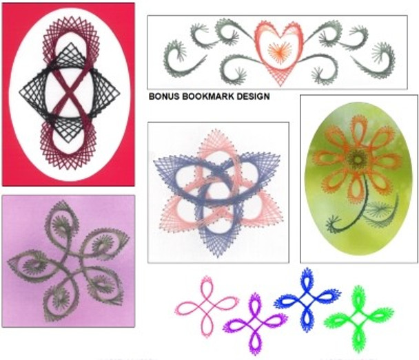 Celtic Knots - Paper Embroidery by Xs And Ohs 17-2296