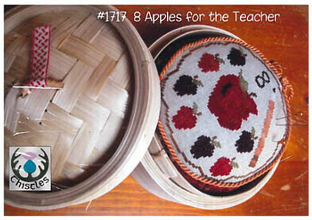 8 Apples For The Teacher 67 x 67 Thistles 18-2116 YT