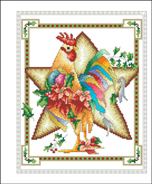 December Rooster by Vickery Collection 18-1796