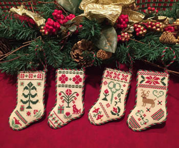 Christmas Stocking Ornaments by ScissorTail Designs 17-2175 SCR59