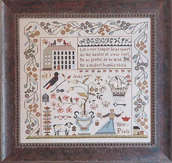 Sweet Temper Sampler 301 x 297 Shakespeare's Peddler 14-1814