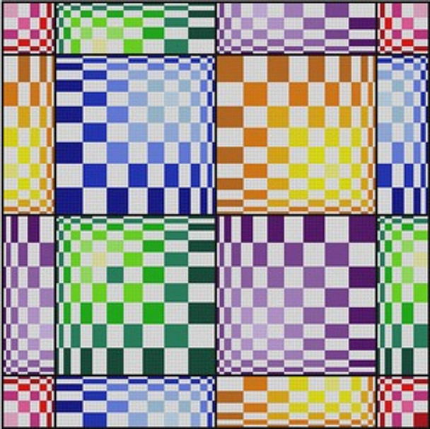G-530 Rainbow Optical 13 Mesh 14x14 Treglown Designs