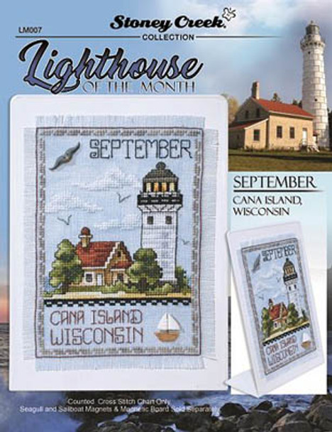 Lighthouse Of The Month - September 62w x 92h Stoney Creek Collection 17-2022