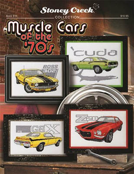 Muscle Cars Of The 70s by Stoney Creek Collection 18-1005