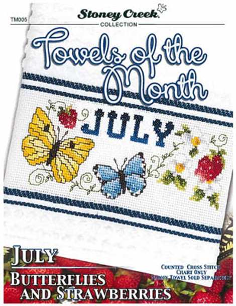 Towels Of The Month - July 94w x 36h Stoney Creek Collection 18-2107