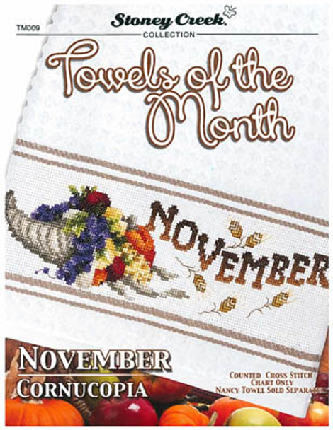 Towels Of The Month - November 135w x 39h Stoney Creek Collection 18-2695