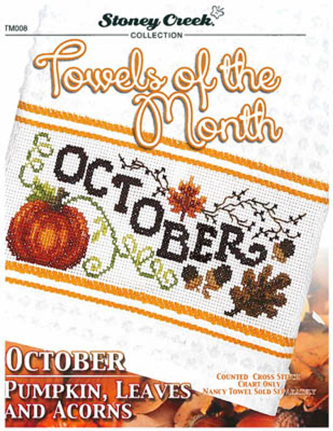 Towels Of The Month - October 96w x 39h Stoney Creek Collection 18-2591