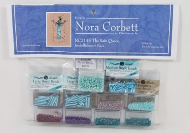 NC214E Nora Corbett TThe Rain Queen   Embellishment Pack