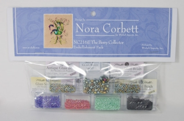 NC216E Nora Corbett The Berry Collector  Embellishment Pack
