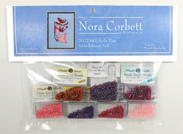 NC234E Nora Corbett Solo Tua  La Petite Mermaids Collection  Embellishment Pack