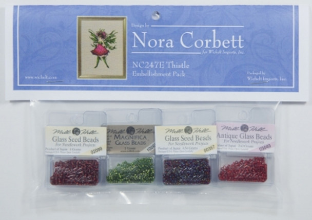 NC247E Nora Corbett Thistle  Poison Pixies  Embellishment Pack