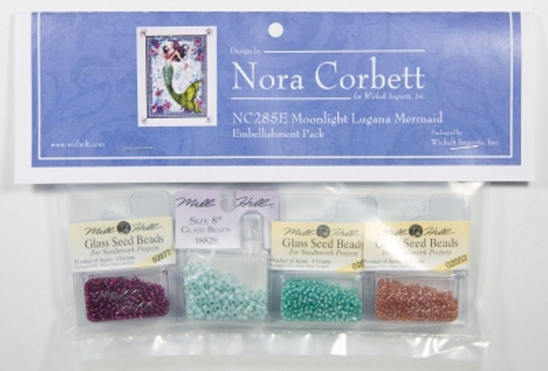 NC285E Nora Corbett Moonlight Laguna  Mermaid  Embellishment Pack