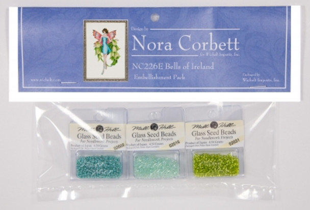 NC226E Nora Corbett Bells of Ireland - Pixie Blossom Collection  Embellishment Pack