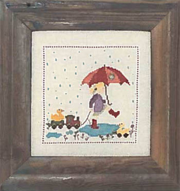 In The Rain by Sara 19-1267
