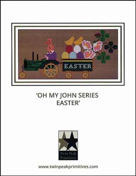 YT  Oh My John Series: Easter 158W x 80H Twin Peak Primitives