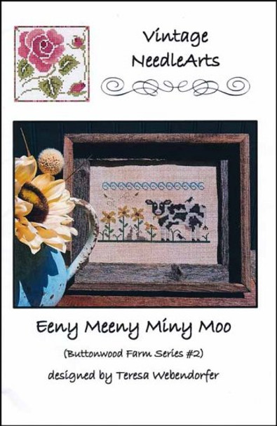 Eeny Meeny Miny Moo 112W x 61H Vintage NeedleArts 19-1658 YT