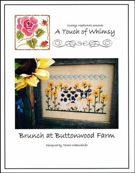 YT Brunch At Buttonwood Farm 116W x 68H Vintage NeedleArts