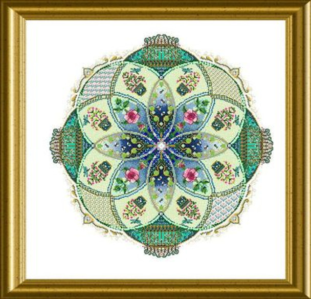 CHATA205 A-Mazing Marie Antoinette's Rose Garden Caleidoscope Châtelaine Designs