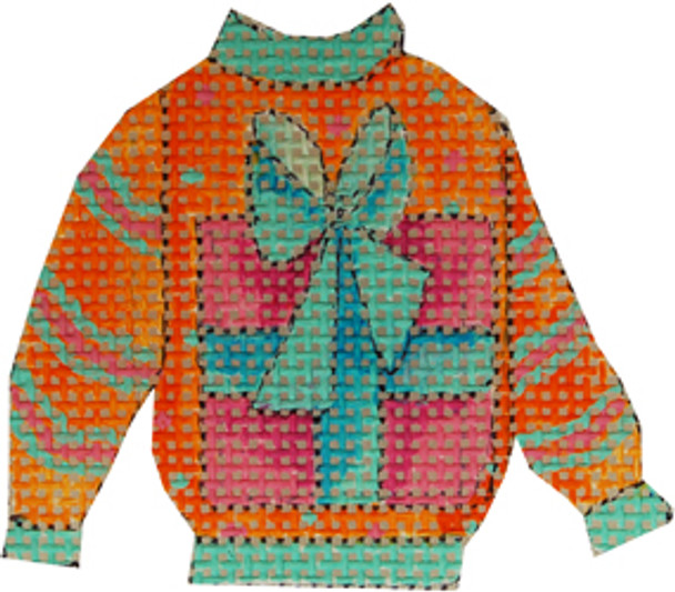 USC101/5 Xmas Present Ugly Sweater 3x 3 18 Mesh Renaissance Designs 