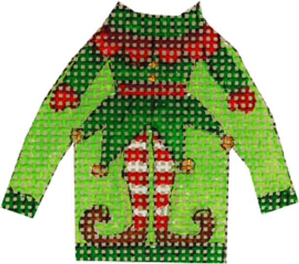 USC101/8 Elf Suit Ugly Sweater 3x 3 18 Mesh Renaissance Designs 